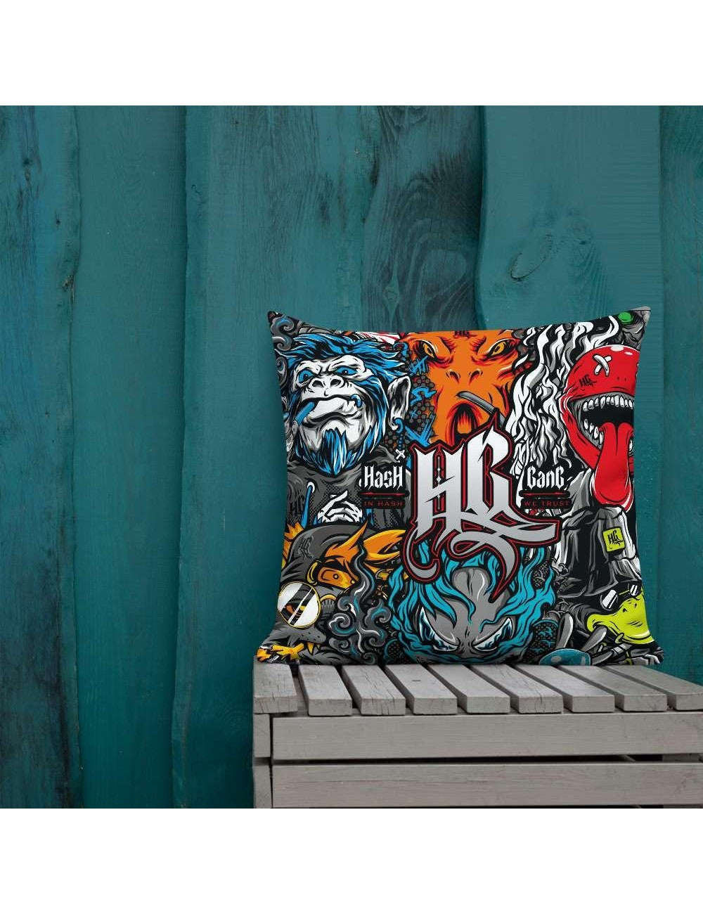 Coussin Haut de Gamme - Hash Gang
